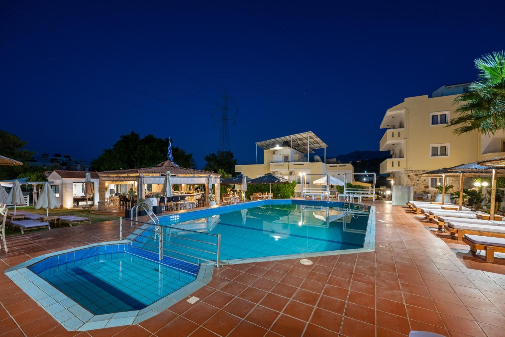Nikos Apartments Stalida Extérieur photo